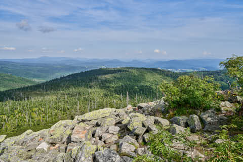 Gemeinde Neuschönau Landkreis Freyung-Grafenau Lusen Waldhäuser (Dirschl Johann) Deutschland FRG